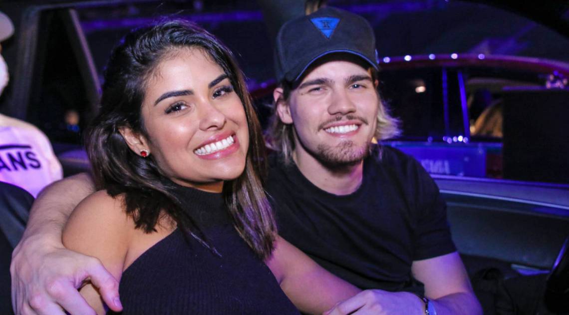 Ex-BBB Munik Nunes e o namorado, Caio Cesar