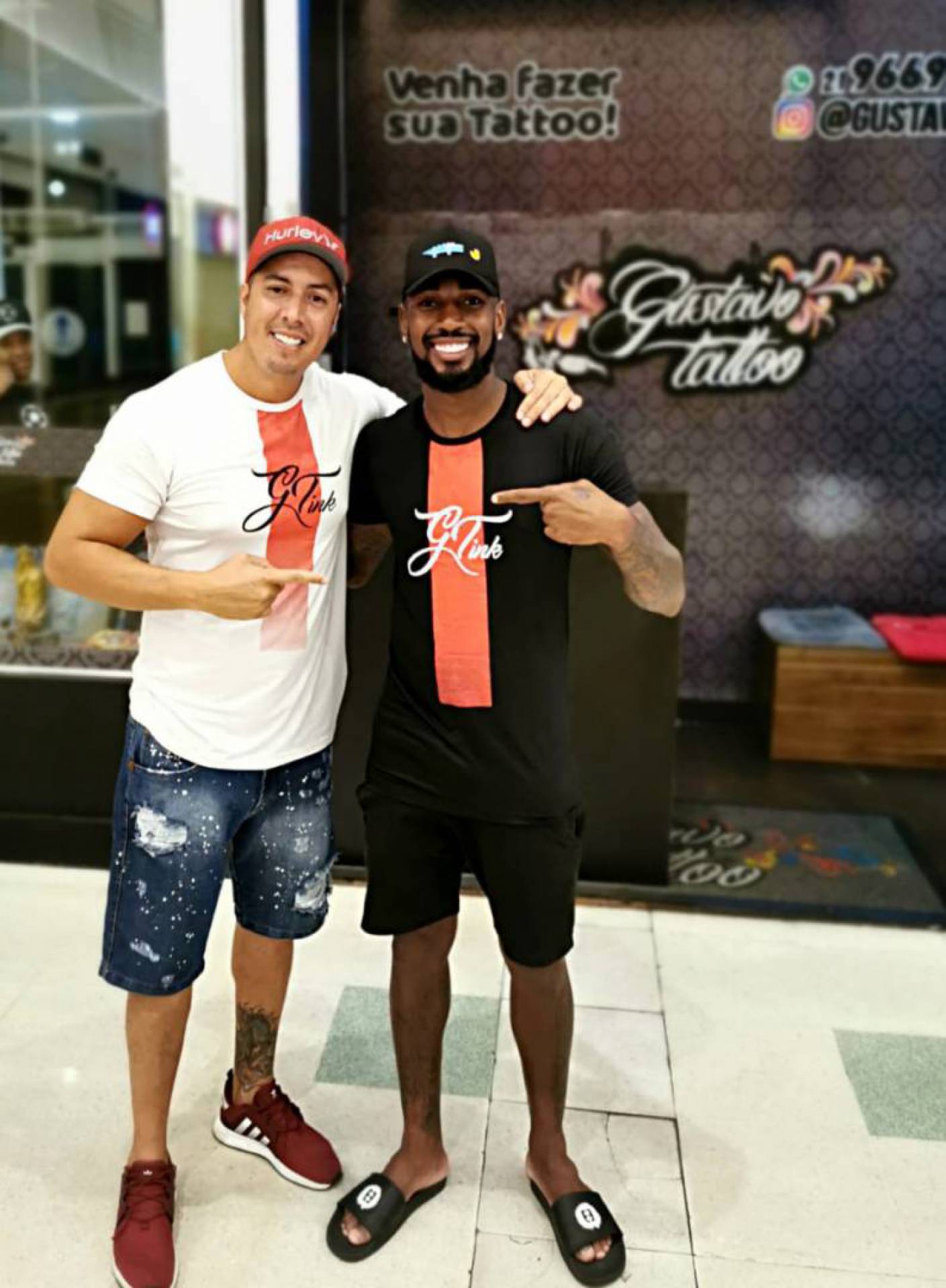 Gustavo Tattoo lança grife de roupas e conquista jogadores do Flamengo