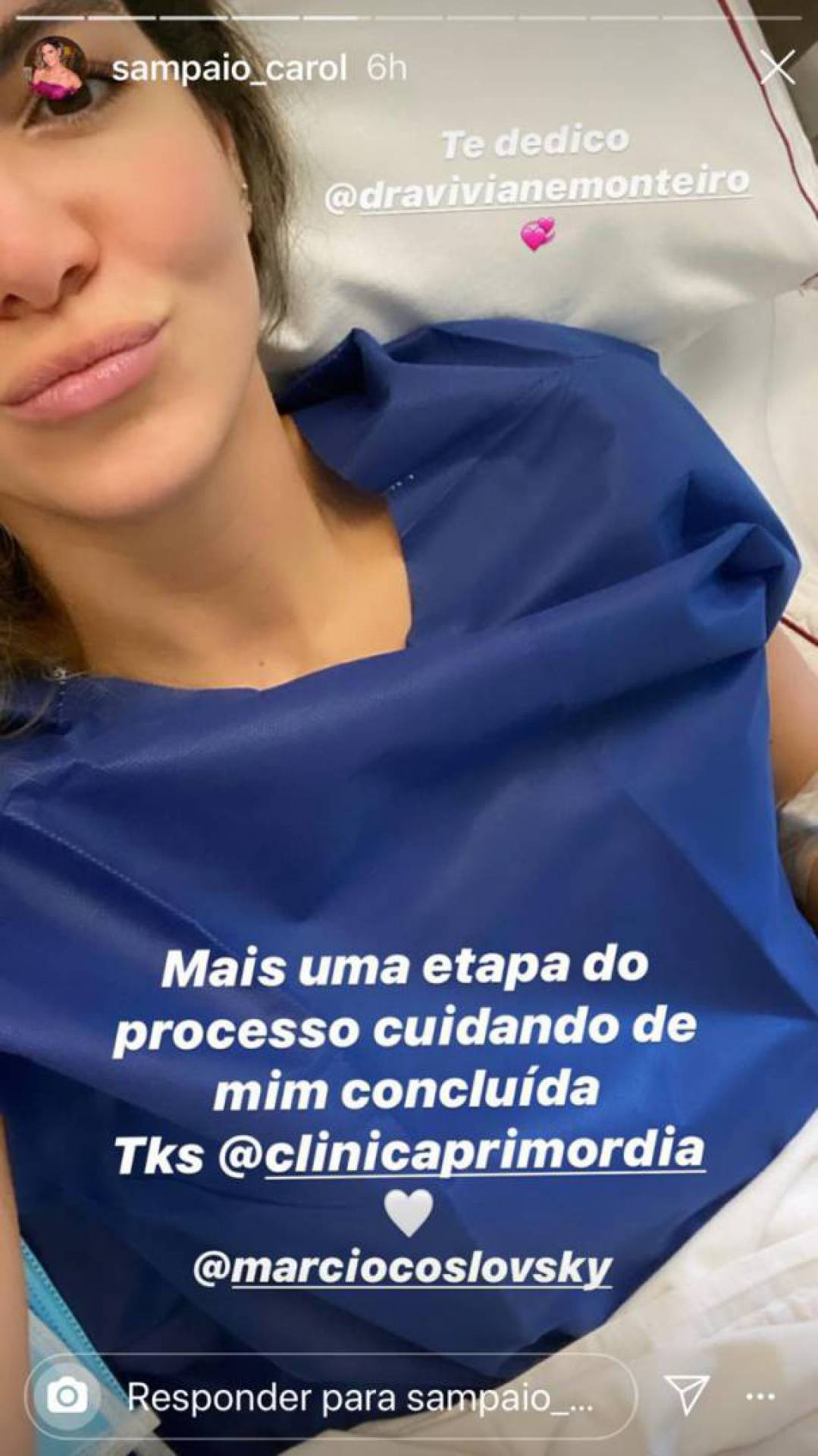 Carol Sampaio - Reprodução