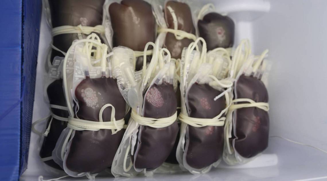 Doação de sangue Queimados