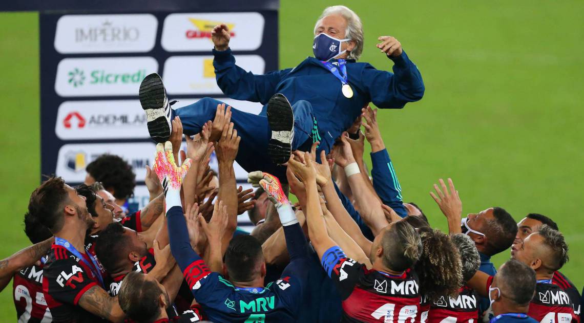 Rio - 15/07/2020 - FINAL CAMPEONATO CARIOCA -   Flamengo X Fluminense no Maracana. Foto: Daniel Castelo Branco /  Agencia O Dia