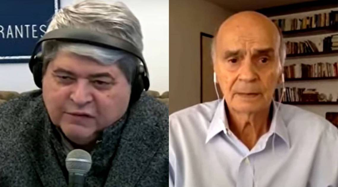 Datena abandona entrevista ao vivo com Drauzio Varella ao descobrir que a sogra morreu - ReproduÃÂ§ÃÂ£o