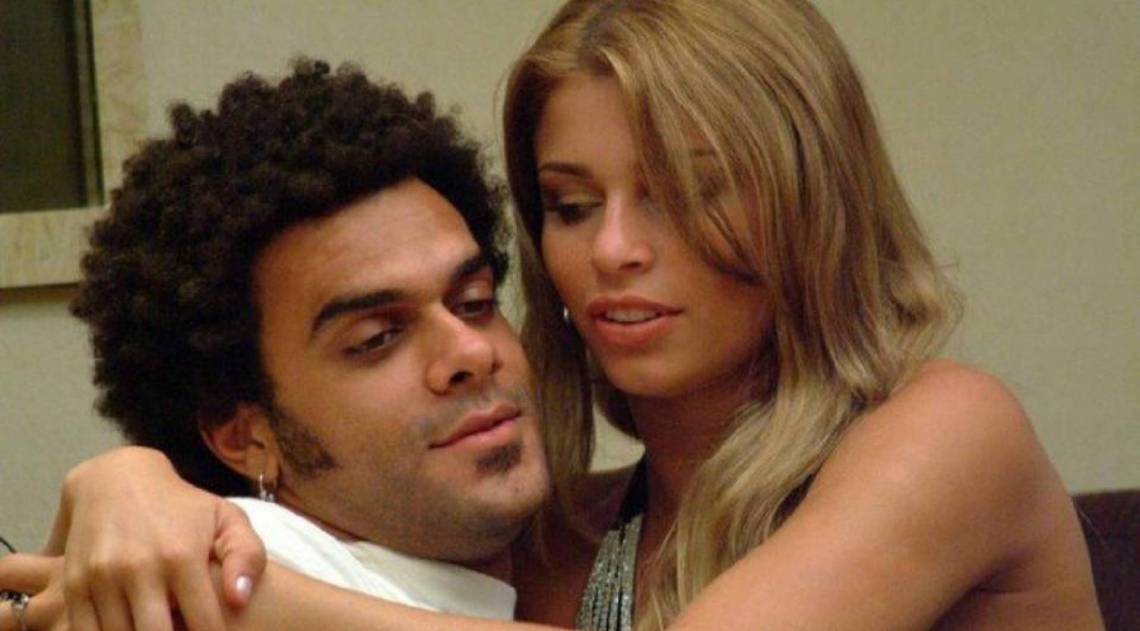 Alan Passos e Grazi Massafera no BBB 5 - Reprodução