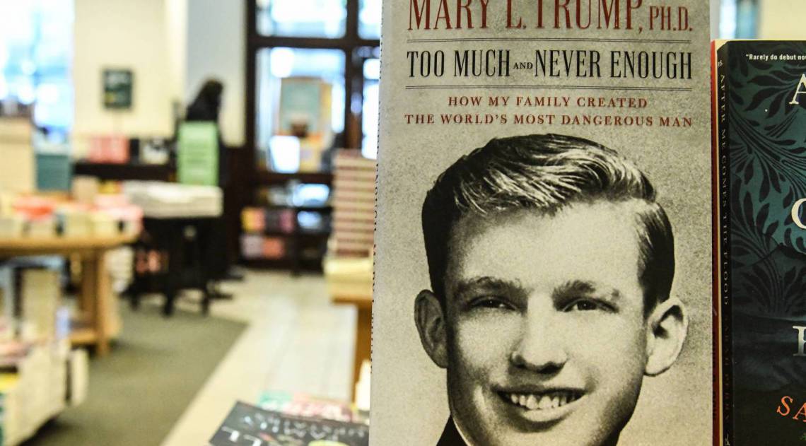 Livro sobre Trump, escrito por sua sobrinha - AFP