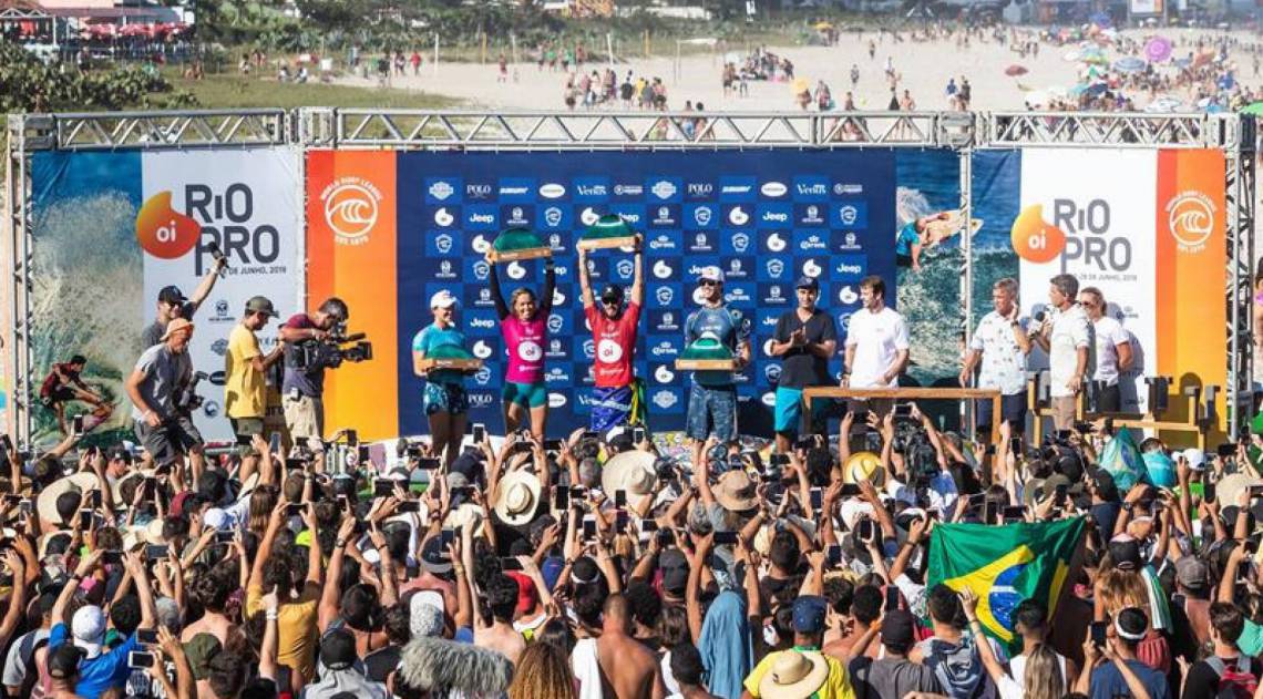 Oi Rio Pro 2019 em Saquarema - ReproduÃÂ§ÃÂ£o Internet
