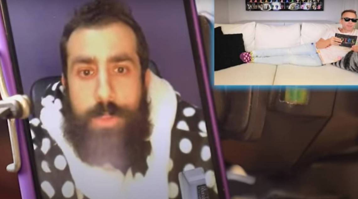 Kaysar Dadour e Matheus Mazzafera  - Reprodução