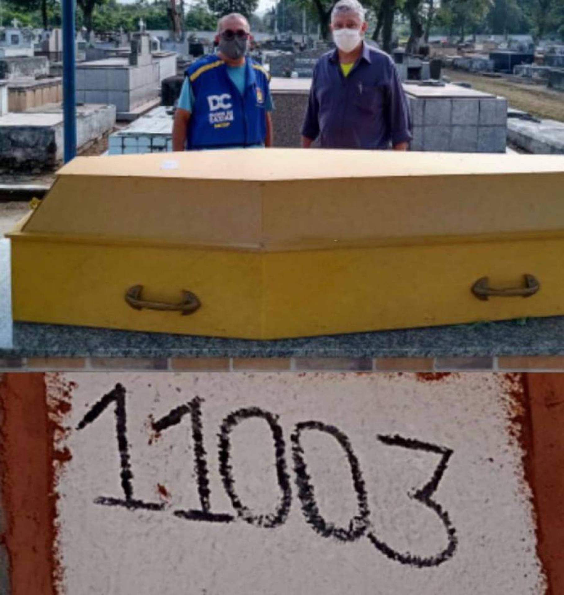 Funerária de Duque de Caxias está usando caixões com material de baixa qualidade