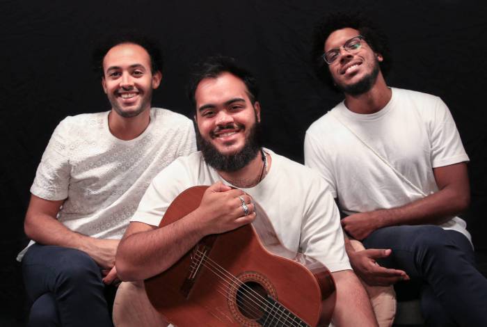 Os Gilsons: da esquerda para a direita, José, Francisco e João - Divulgação