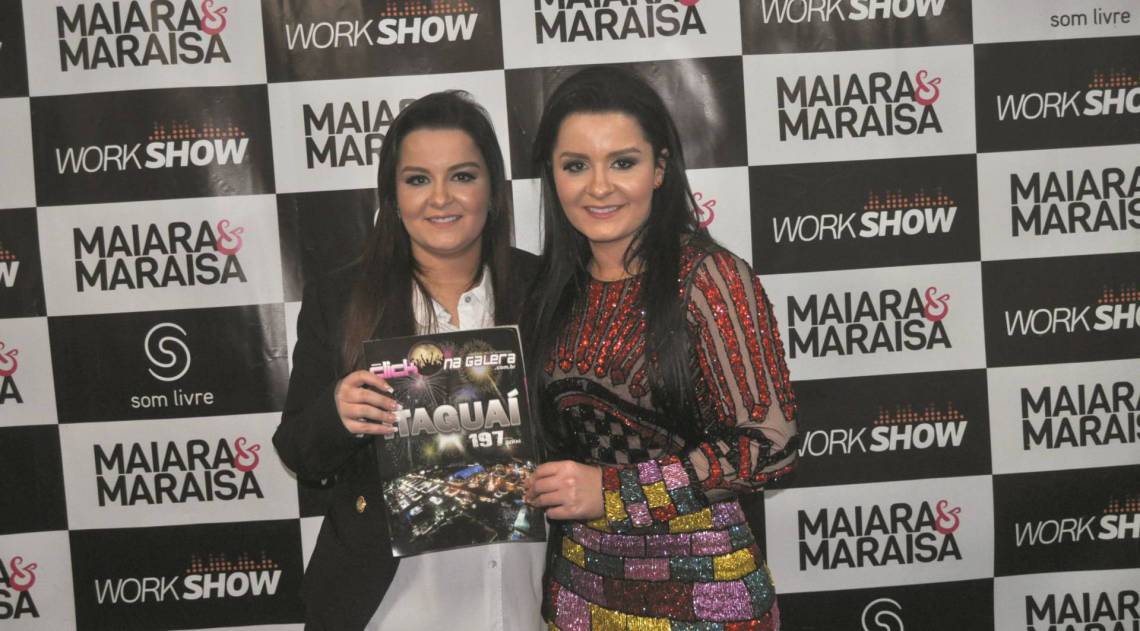 Maiara & Mara&iacute;sa, clicadas na Expo de Itagua&iacute; em 2018 
