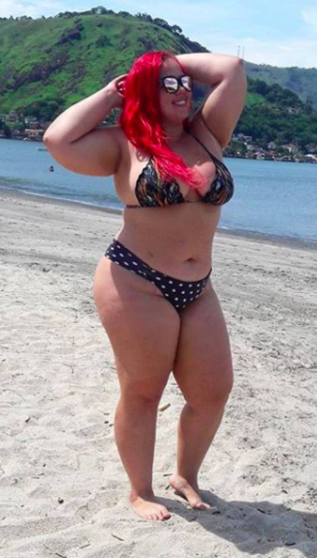 A bailarina Thainá Morango