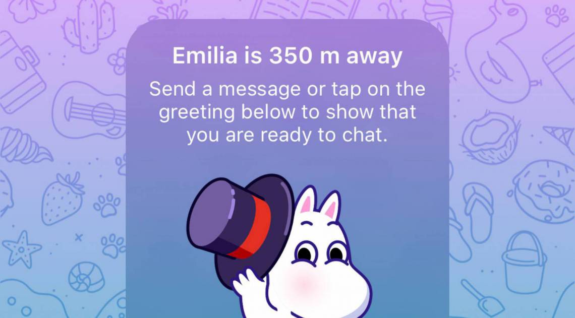 Novos recursos em atualização do Telegram