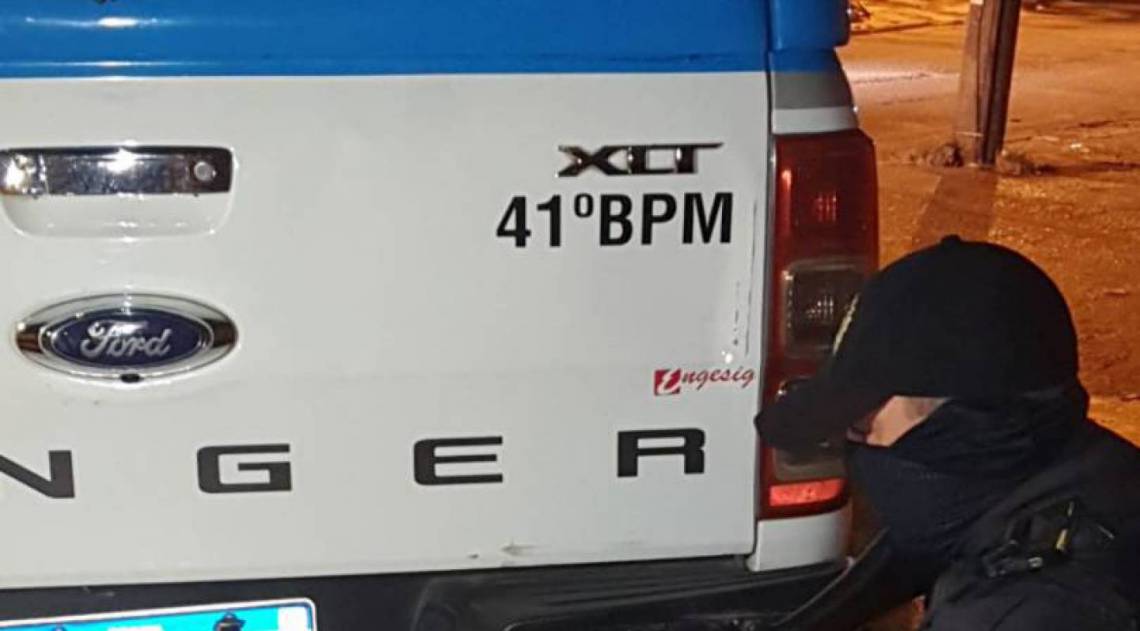 Dois suspeitos são mortos após fugirem de abordagem policial em Anchieta - Divulgação / Polícia Militar