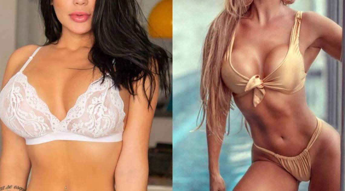 Tais Lambertini foi desmascarada pela modelo Aline 