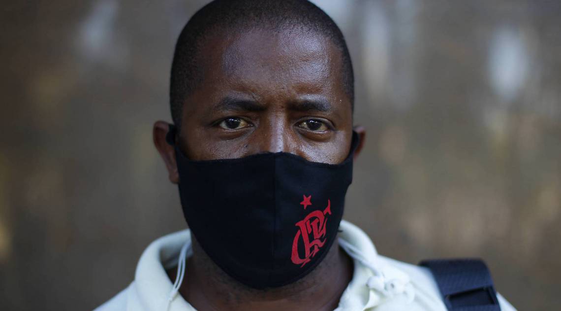 Rio de Janeiro 28/07/2020 - Condições dos transportes publicos do Rio. Na foto acima o senhor Wilson de Moraes. Foto: Luciano Belford/Agencia O Dia