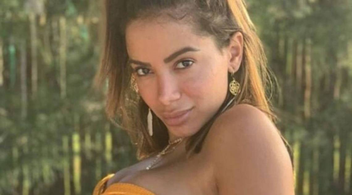 A cantora Anitta durante a quarentena - Reprodução/Instagram