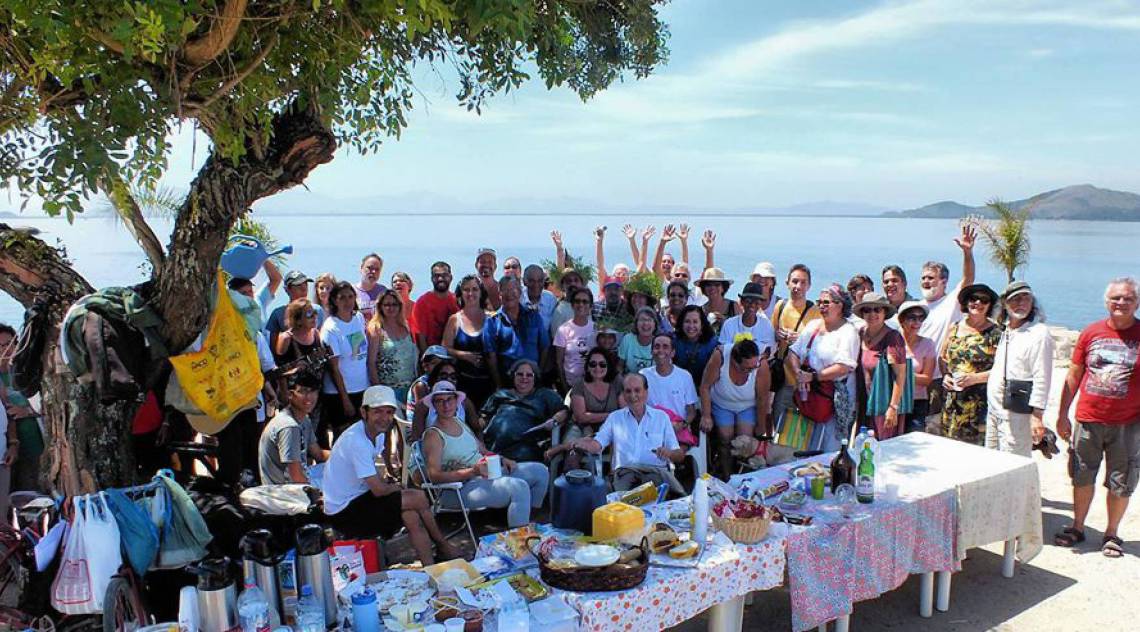 Plantio de João Gordo teve direito a festa na Ilha de Paquetá