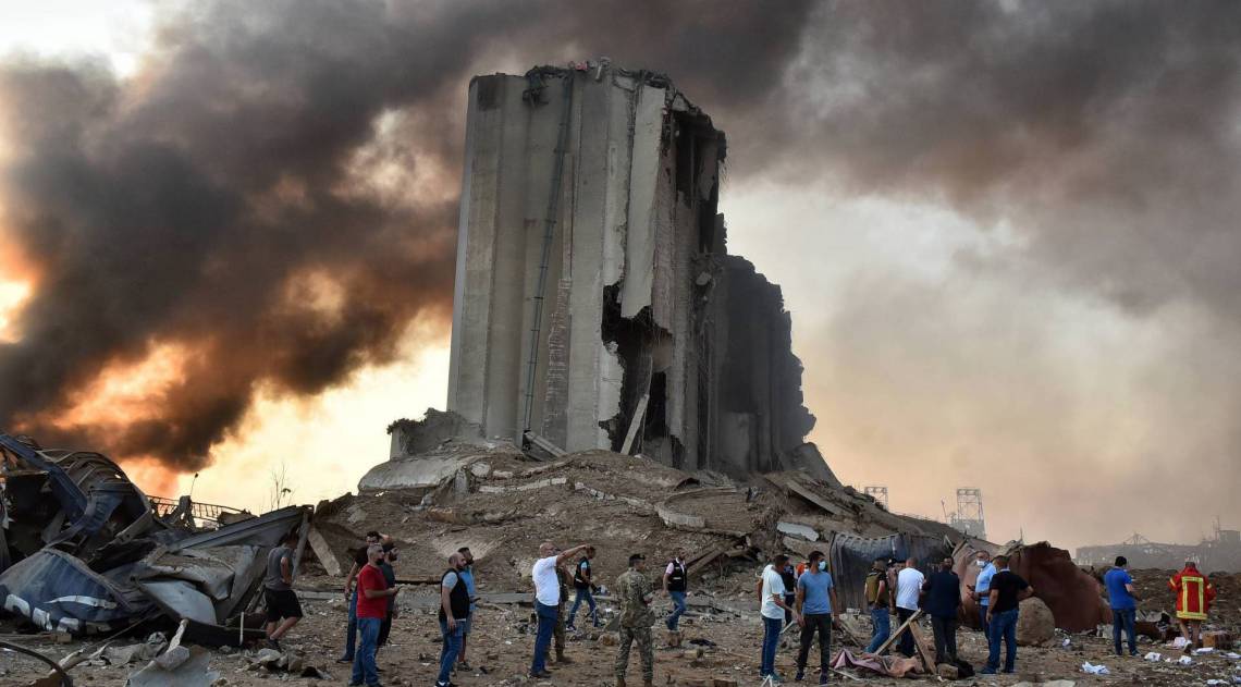 Grande explos&atilde;o atingiu Beirute, no L&iacute;bano, nesta ter&ccedil;a-feira - AFP