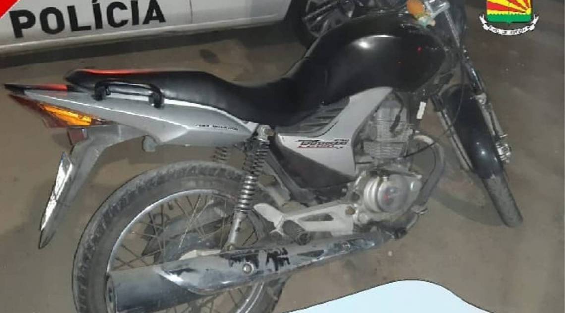 Moto roubada em São João de Meriti - Divulgação