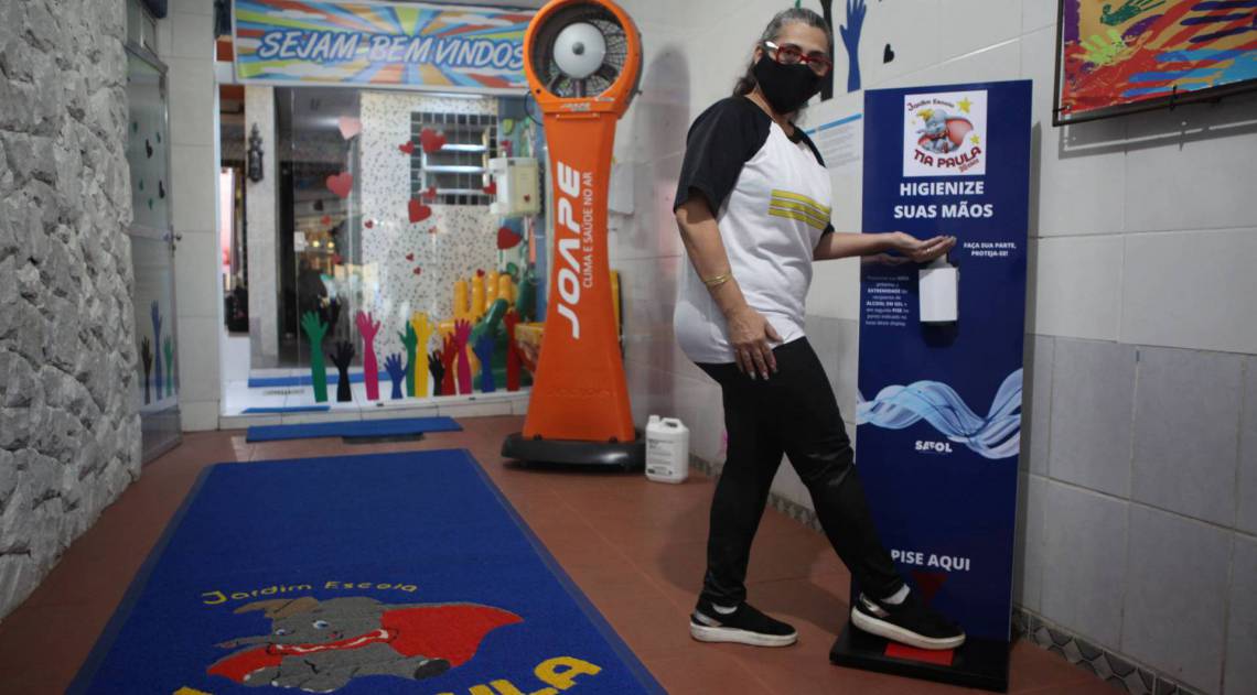 Retorno das aulas presenciais tem sido motivo de preocupação nas redes pública e privada. Sindicatos cobram definição e aguardam prefeitura - Ricardo Cassiano