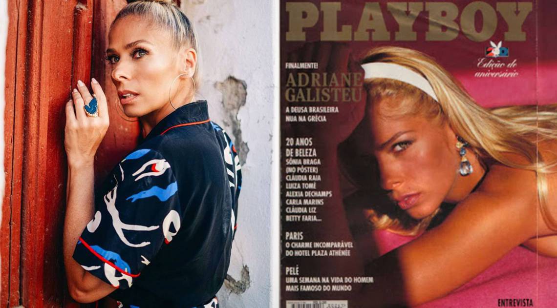 Adriane Galisteu relembre epis&oacute;dio inusitado de quando fotografava para a Playboy - Reprodução/Instagram
