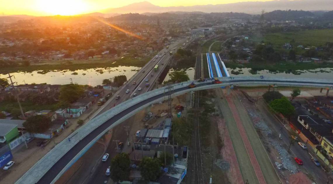 Viaduto do Gramacho será entregue em Duque de Caxias - Divulgação