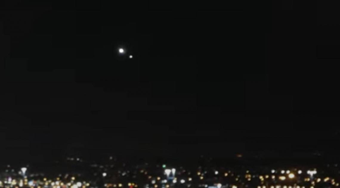 Origem das luzes dividiu internautas - Reprodução/Youtube