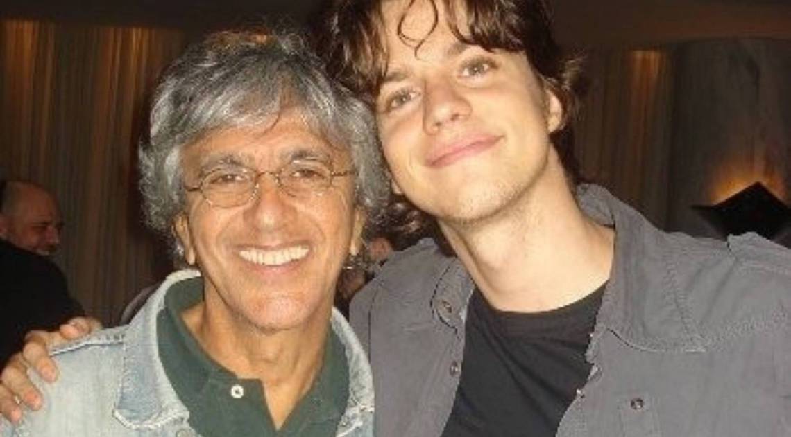Fernando Grostein e Caetano Veloso - Reprodução/Instagram
