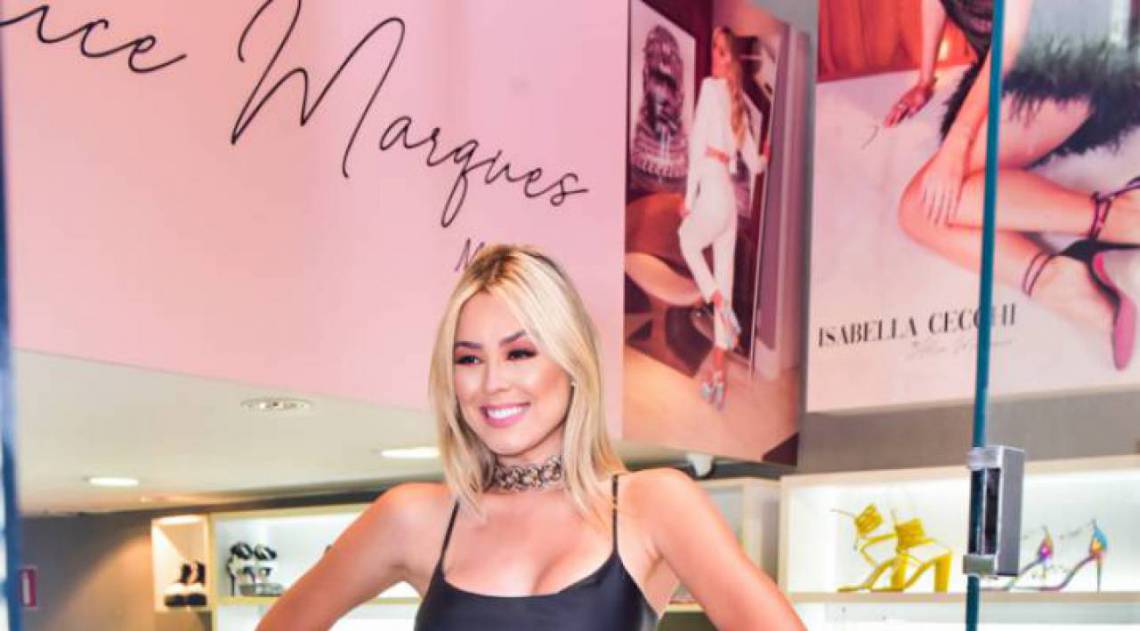 Ex-BBB Isabella Cecchi lan&ccedil;a sua linha de sapatos
