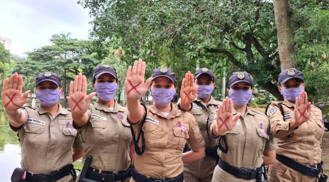 GM tambÃ©m apoiarÃ¡ a campanha 'Sinal Vermelho', contra a violÃªncia domÃ©stica - DivulgaÃ§Ã£o / Liliandayse Marinho