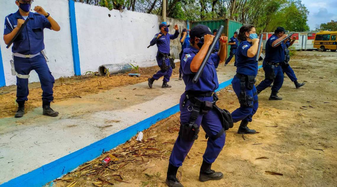 Guarda Municipal de Duque de Caxias recebe treinamento