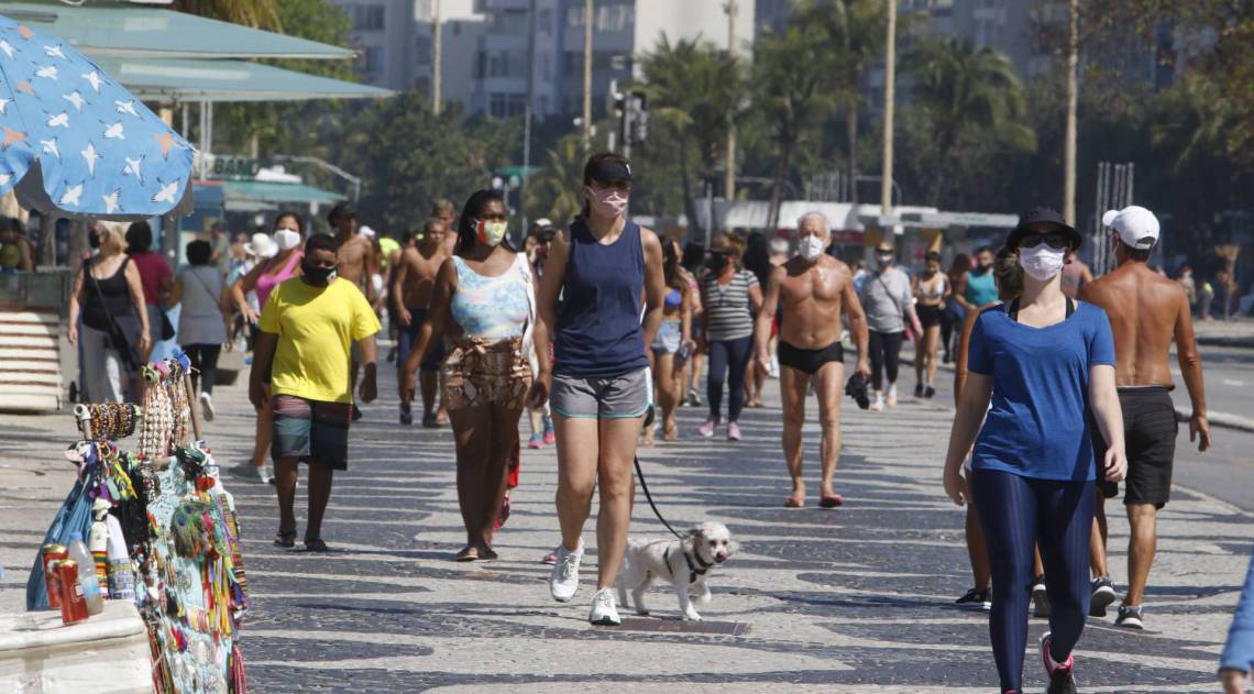 Rio tem uma das piores estat&iacute;sticas do mundo sobre os n&uacute;meros de casos e mortes por covid-19 - Reginaldo Pimenta / Agencia O Dia