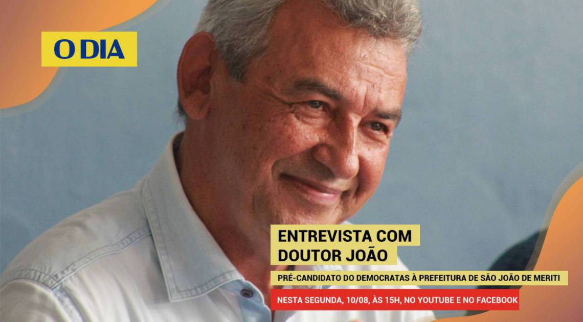 Dr. João, 69 anos, é o atual prefeito do município.  - Divulgação
