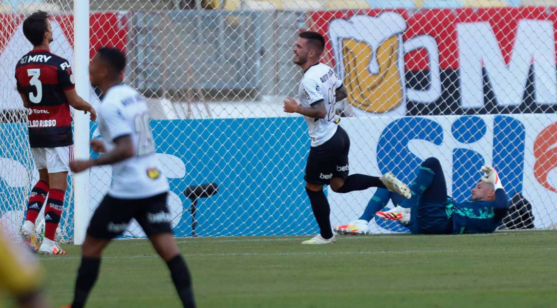 Rio de Janeiro - RJ - 09/08/2020 - Campeonato Brasileiro jogo valido pela primeira rodada entre Flamengo x Atletico MG, foto de Gilvan de Souza / Agencia O Dia