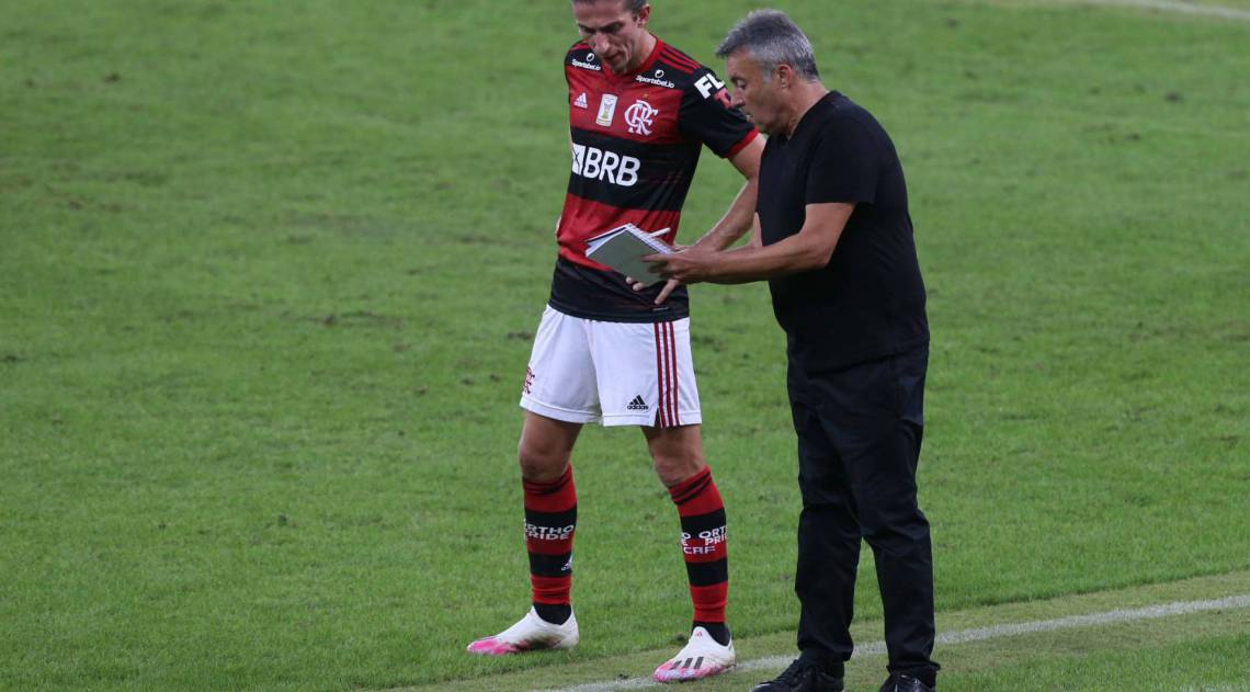 Rio de Janeiro - RJ - 09/08/2020 - Campeonato Brasileiro jogo valido pela primeira rodada entre Flamengo x Atletico MG, foto de Gilvan de Souza / Agencia O Dia
