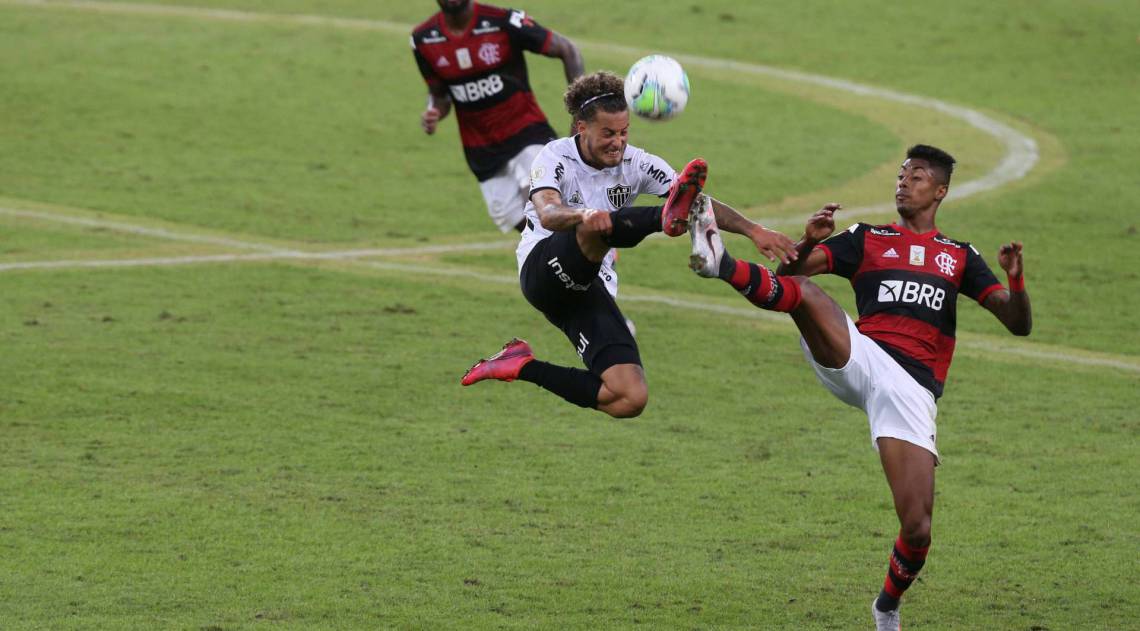 Rio de Janeiro - RJ - 09/08/2020 - Campeonato Brasileiro jogo valido pela primeira rodada entre Flamengo x Atletico MG, foto de Gilvan de Souza / Agencia O Dia
