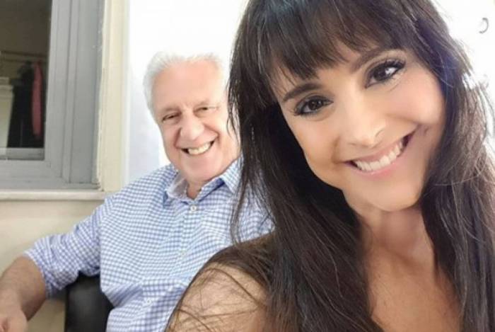 Antônio Fagundes e Alexandra Martins - Reprodução