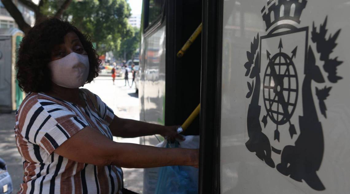 Rio,11/08/2020 -COVID-19 -CORONAVIRUS,TIJUCA, linhas de onibus que podem ser extintas. Na foto,Eudileia Araujo.Foto: Cleber Mendes/Agência O Dia