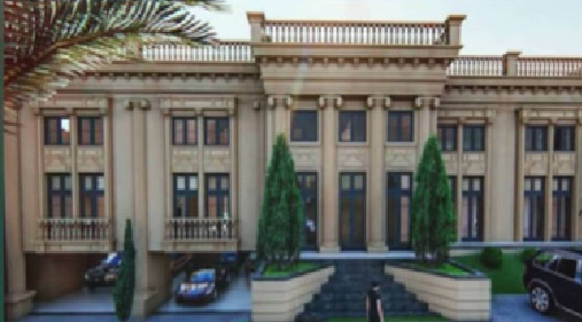 Fachada da casa da Sara e do Jonathan