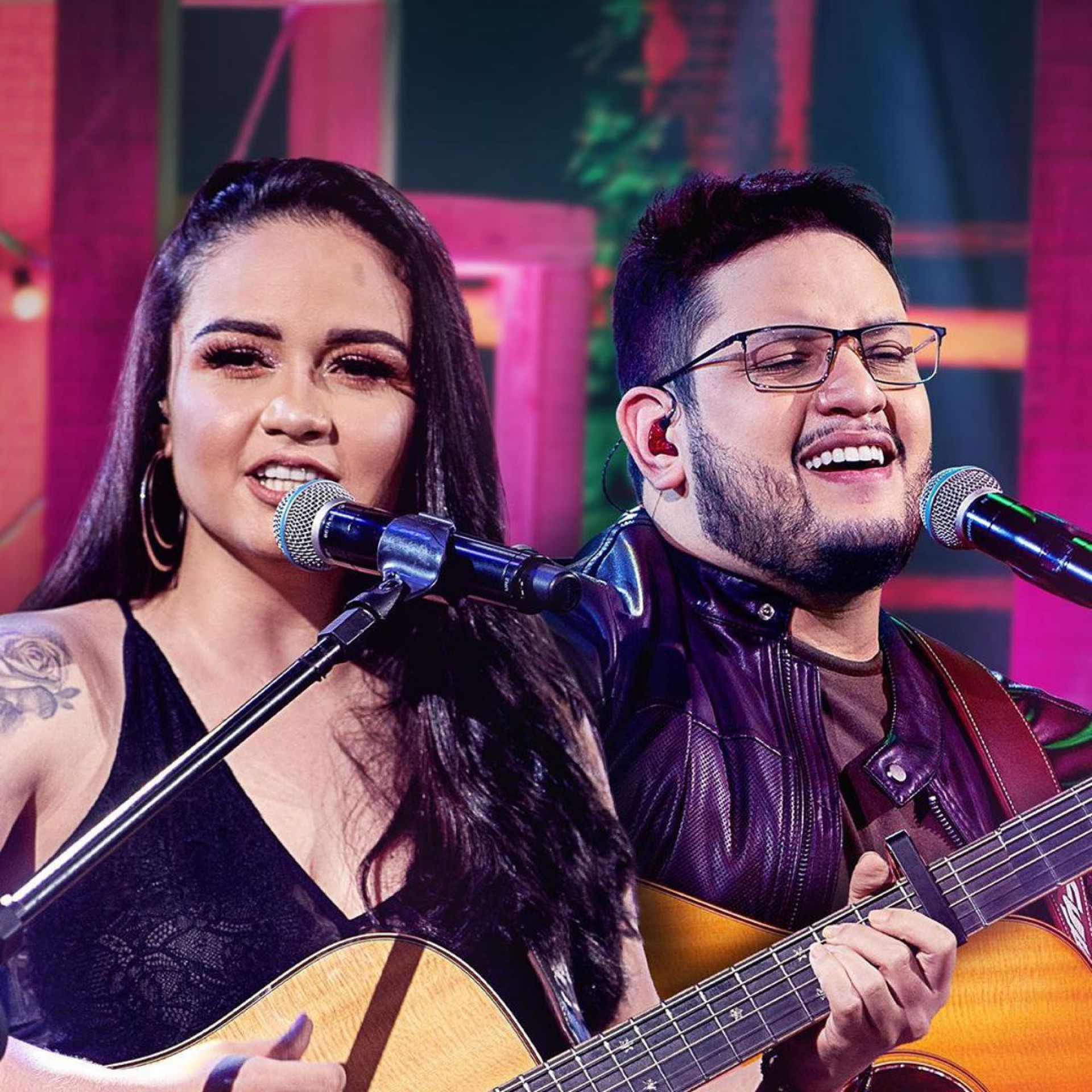 Luiza e Maurílio - fotos Reprodução e divulgação