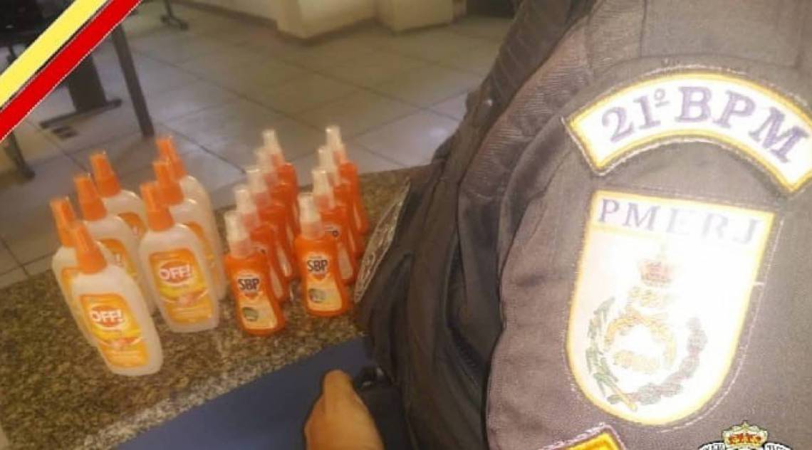 Menor é apreendida cometendo furto em Meriti. - Divulgação