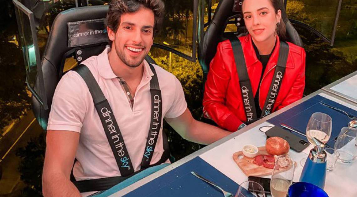 Filha de Faust&atilde;o faz primeira apari&ccedil;&atilde;o ao lado namorado - ReproduÃ§Ã£o Instagram