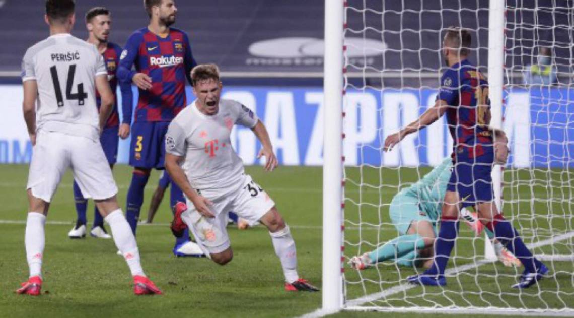 Bayern humilha o Barcelona: 8 a 2 - Manu Fernandez / POOL / AFP