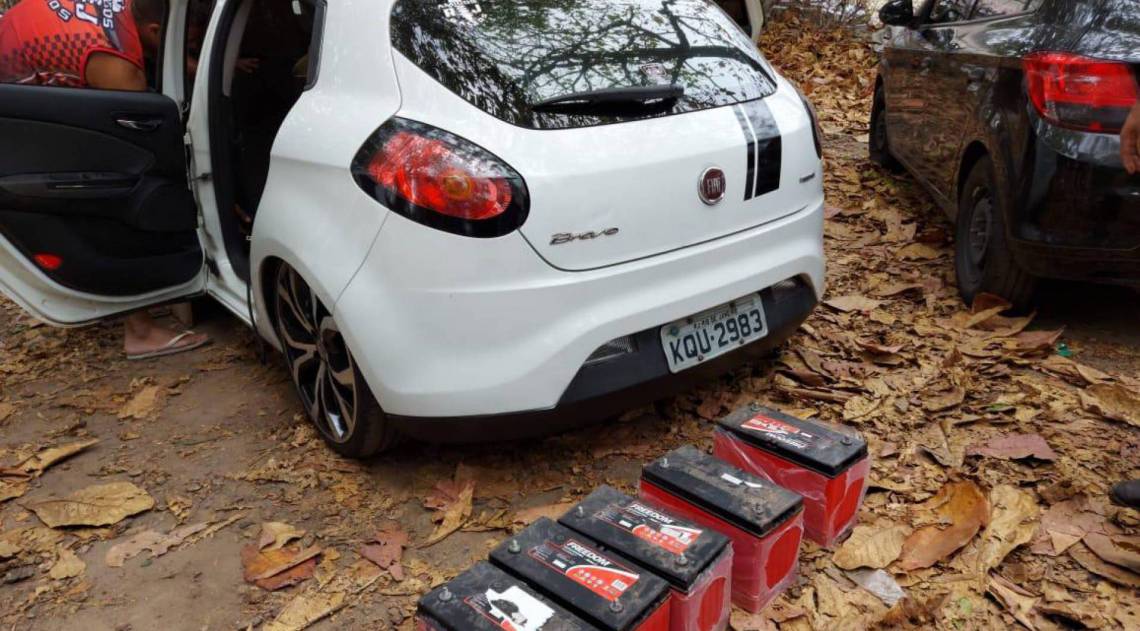 Criminosos compravam no mercado paralelo baterias furtadas de concessionárias de telefonia - Reprodução