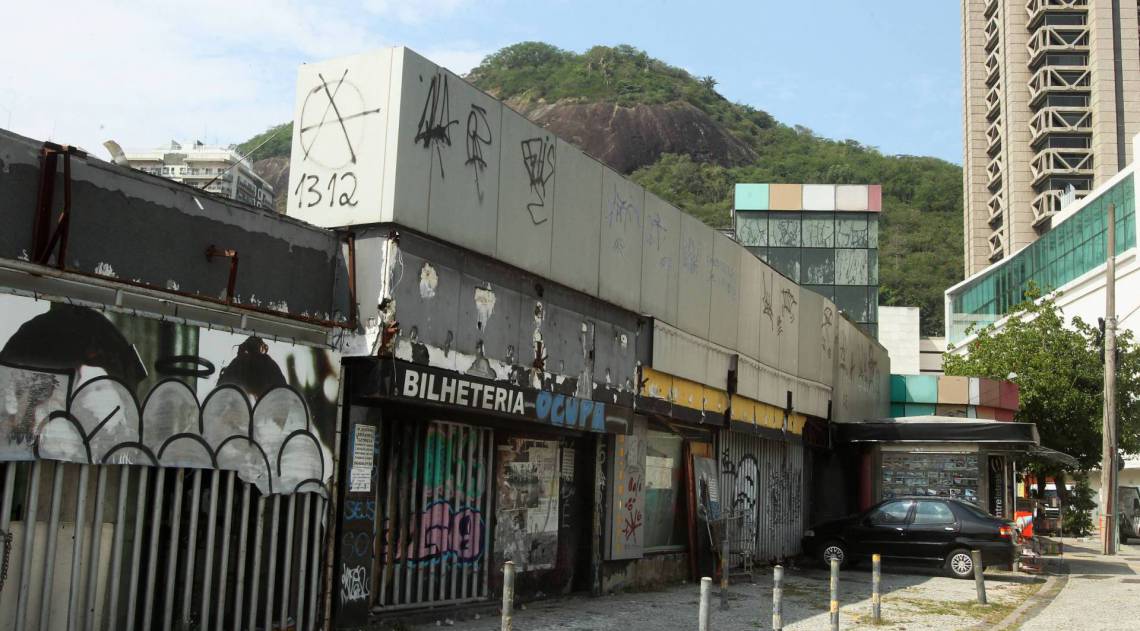 Local onde funcionou a casa de shows Canec&atilde;o, em  Botafogo - Estefan Radovicz / Ag&ecirc;ncia O Dia