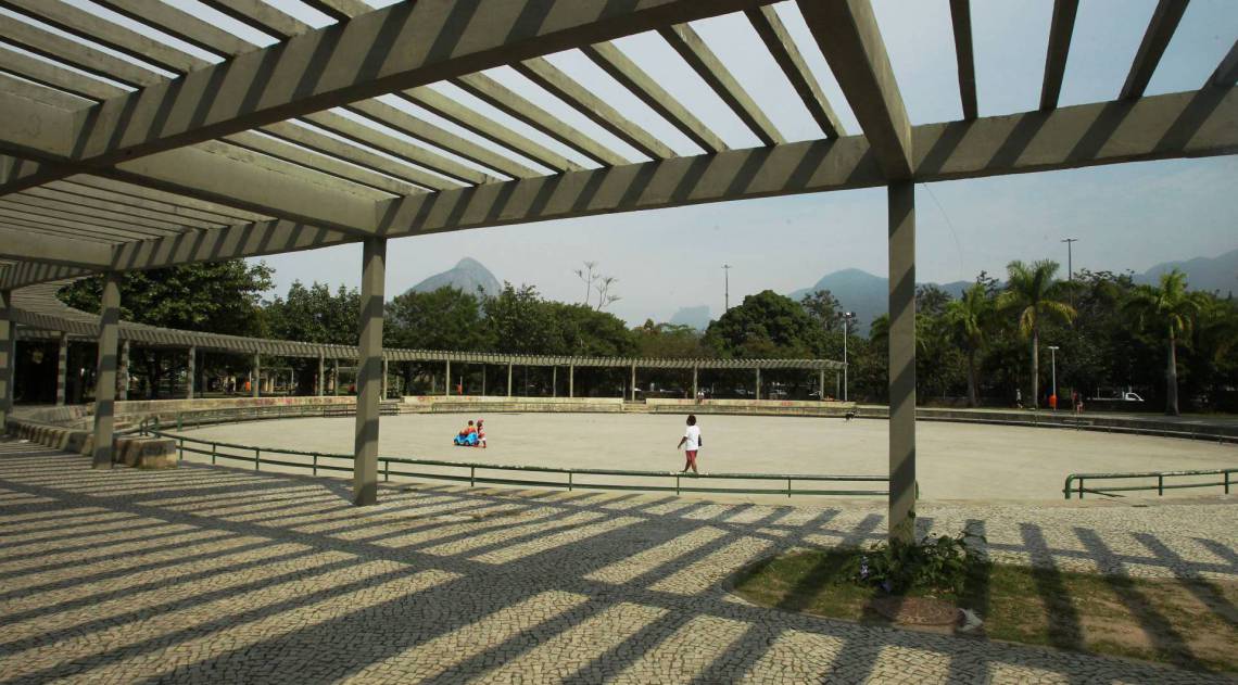 Parque dos Patins &eacute; a nova imagem no terreno que abrigou o Tivoli