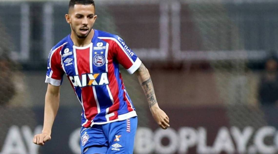 Flávio está perto de deixar o Bahia para se transferir para o Trabzonspor, da Turquia - Divulgação