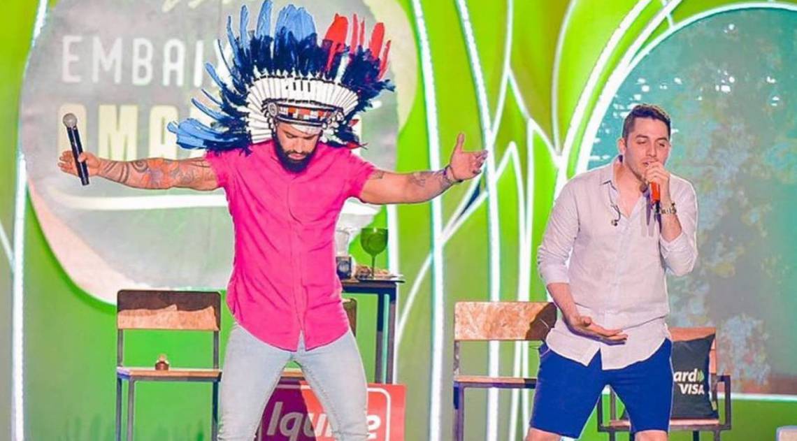 Gusttavo Lima e Jonas Esticado - Reprodução