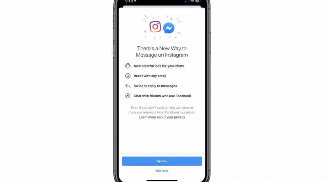 Notificação de integração entre as plataformas