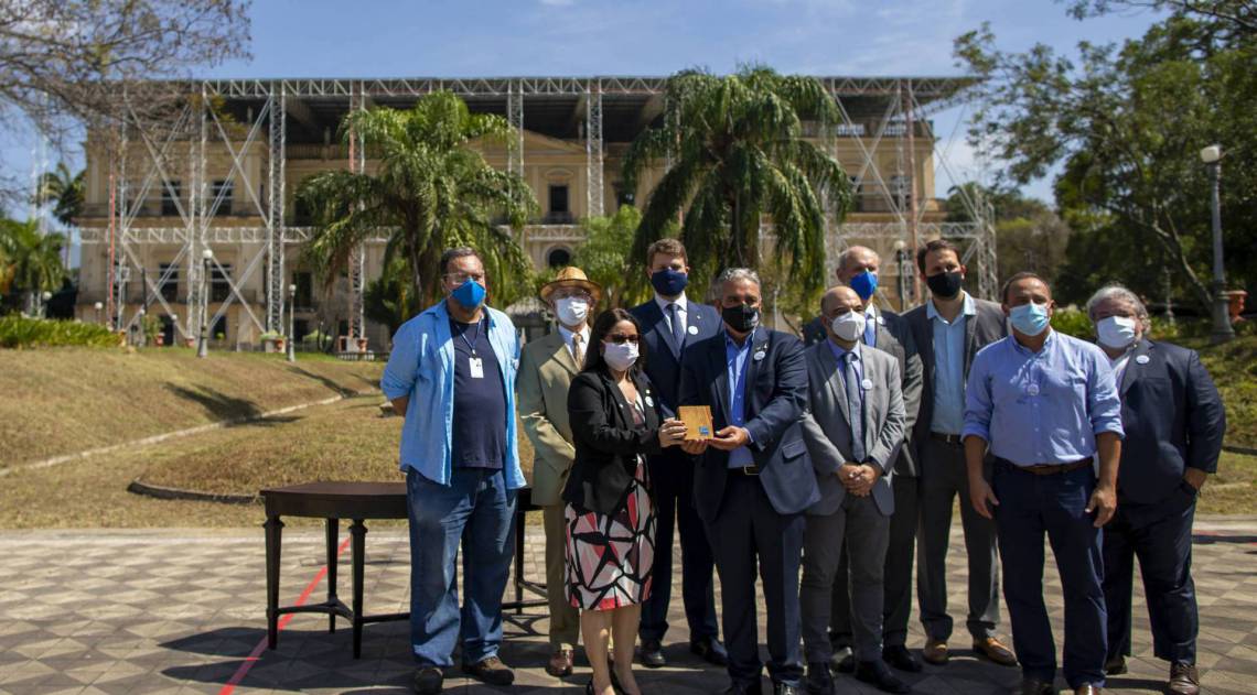 Museu Nacional recebeu doa&ccedil;&atilde;o de R$20 milh&otilde;es por parte da Alerj para obras de restaura&ccedil;&atilde;o - Daniel Castelo Branco