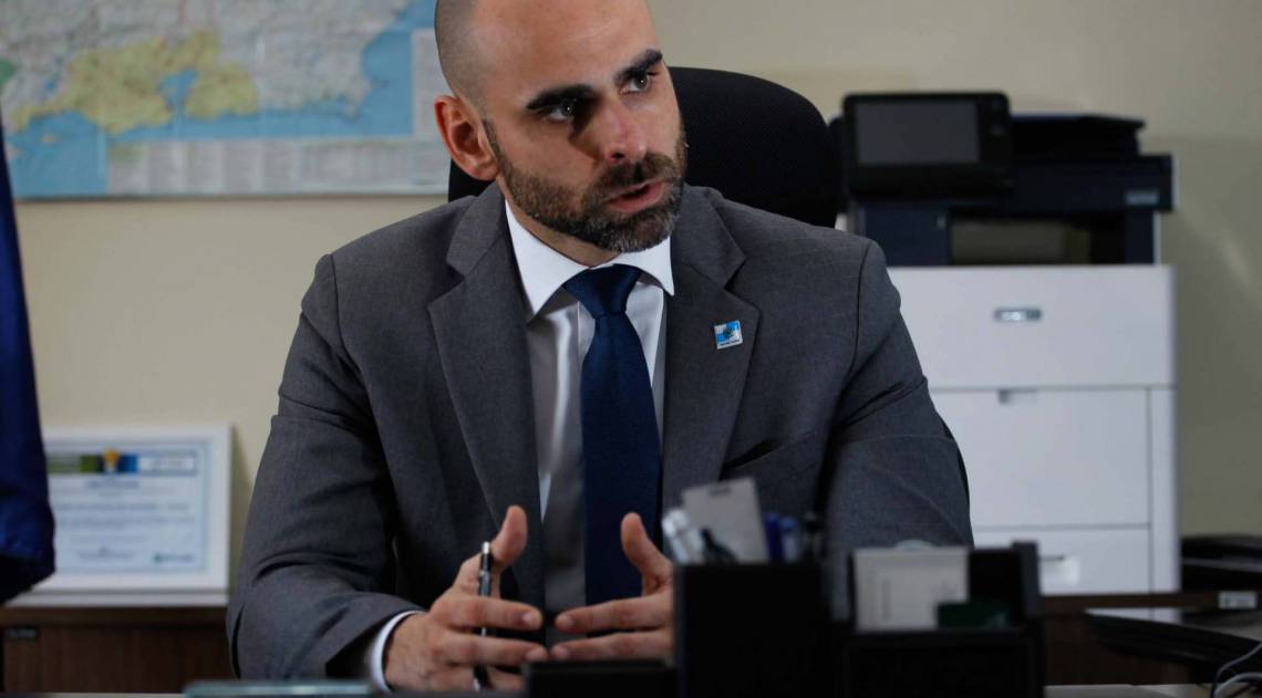 Rio de Janeiro - RJ - 19/08/2020 - Entrevista com o secretario de Fazenda do Estado do Rio Guilherme Merces - Foto Gilvan de Souza / Agencia O Dia
